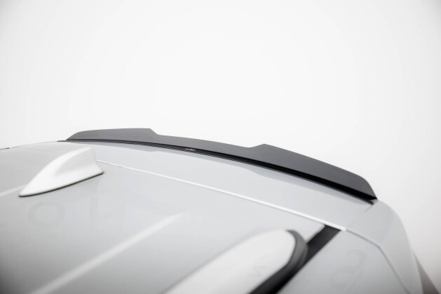 Heck Spoiler Aufsatz Abrisskante passend für Toyota Sienna Mk4 schwarz Hochglanz