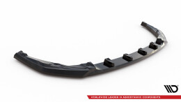 Cup Spoilerlippe Front Ansatz passend für Toyota Sienna Mk4 schwarz Hochglanz