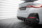 Heck Ansatz Diffusor passend für BMW M440i Gran Coupe G26 schwarz Hochglanz