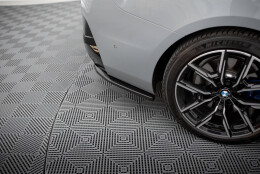 Heck Ansatz Flaps Diffusor V.3 passend für BMW M440i Gran Coupe G26 schwarz Hochglanz