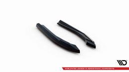Heck Ansatz Flaps Diffusor V.3 passend für BMW M440i Gran Coupe G26 schwarz Hochglanz
