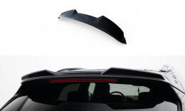 Heck Spoiler Aufsatz Abrisskante 3D passend für Porsche Taycan Cross Turismo 4S schwarz Hochglanz