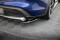 Heck Ansatz Flaps Diffusor passend für Porsche Taycan Cross Turismo 4S schwarz Hochglanz