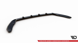 Cup Spoilerlippe Front Ansatz passend für Skoda Fabia Monte Carlo Mk4 schwarz Hochglanz