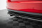 Mittlerer Cup Diffusor Heck Ansatz DTM Look passend für Skoda Fabia Monte Carlo Mk4 schwarz Hochglanz