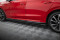 Seitenschweller Ansatz Cup Leisten passend für Skoda Fabia Monte Carlo Mk4 schwarz Hochglanz