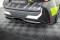 Mittlerer Cup Diffusor Heck Ansatz DTM Look passend für Toyota Corolla GR Sport Touring Sports XII schwarz Hochglanz