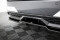 Mittlerer Cup Diffusor Heck Ansatz DTM Look passend für Toyota Corolla GR Sport Touring Sports XII schwarz Hochglanz