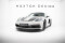 Cup Spoilerlippe Front Ansatz passend für V.1 Porsche 718 Cayman GTS 982c schwarz Hochglanz