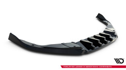 Cup Spoilerlippe Front Ansatz passend für V.2 Porsche 718 Cayman GTS 982c schwarz Hochglanz