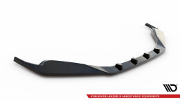 Cup Spoilerlippe Front Ansatz passend für V.1 Lexus GS Mk4 (L10) schwarz Hochglanz