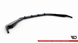 Cup Spoilerlippe Front Ansatz passend für V.1 Lexus GS Mk4 (L10) schwarz Hochglanz