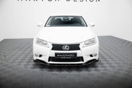 Cup Spoilerlippe Front Ansatz passend für V.2 Lexus GS Mk4 (L10) schwarz Hochglanz