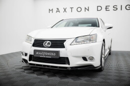 Cup Spoilerlippe Front Ansatz passend für V.2 Lexus GS Mk4 (L10) schwarz Hochglanz