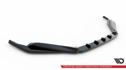 Cup Spoilerlippe Front Ansatz passend für V.2 Lexus GS Mk4 (L10) schwarz Hochglanz