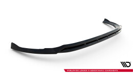 Cup Spoilerlippe Front Ansatz V.2 passend für Ford Transit Custom / Tourneo Custom Mk2 schwarz Hochglanz