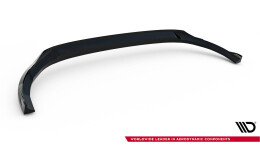 Street+ Spoilerlippe Front Ansatz V.2 passend für Ford Transit Custom / Tourneo Custom Mk2 schwarz Hochglanz