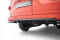 Mittlerer Cup Diffusor Heck Ansatz DTM Look passend für Ford Transit Custom / Tourneo Custom Mk2 schwarz Hochglanz