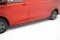 Seitenschweller Ansatz Cup Leisten passend für Ford Transit Custom L2 / Tourneo Custom L2 Mk2 schwarz Hochglanz