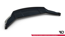 Cup Spoilerlippe Front Ansatz V.3 passend für Tesla Model X Mk1 Facelift schwarz Hochglanz