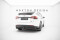 Mittlerer Cup Diffusor Heck Ansatz V.2 passend für Tesla Model X Mk1 Facelift schwarz Hochglanz