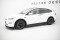 Seitenschweller Ansatz Cup Leisten V.2 passend für Tesla Model X Mk1 Facelift schwarz Hochglanz