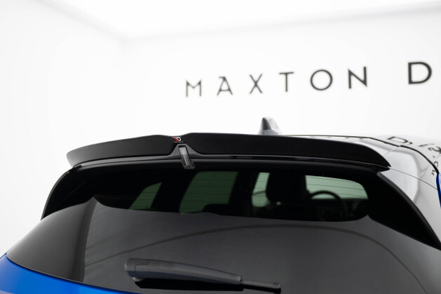 Heck Spoiler Aufsatz Abrisskante passend für Opel Astra Sports Tourer L (MK6) schwarz Hochglanz