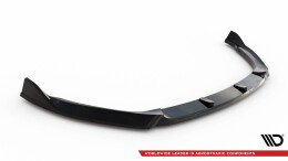 Cup Spoilerlippe Front Ansatz passend für V.1 Opel Astra L (MK6) schwarz Hochglanz