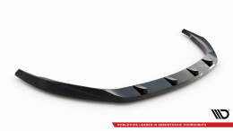 Cup Spoilerlippe Front Ansatz V.2 für Opel Astra L (MK5) schwarz Hochglanz