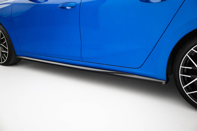 Street+ Seitenschweller Leisten passend für Opel Astra Sports Tourer L (MK6) schwarz Hochglanz