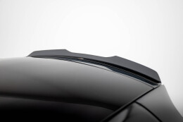 Heck Spoiler Aufsatz Abrisskante passend für Brabus Smart Fortwo C451 Facelift schwarz Hochglanz