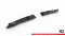 Mittlerer Cup Diffusor Heck Ansatz DTM Look passend für Brabus Smart Fortwo C451 Facelift schwarz Hochglanz