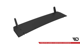 Street Pro Heckschürze Heck Ansatz Diffusor passend für VW T-Roc R Mk1 rot