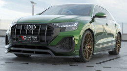 Cup Spoilerlippe Front Ansatz für Audi Q8 Mk1 FL...