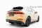 Mittlerer Cup Diffusor Heck Ansatz DTM Look passend für Audi Q8 Mk1 Facelift schwarz Hochglanz