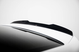 Heck Spoiler Aufsatz Abrisskante 3D passend für VW Jetta GLI Mk7 schwarz Hochglanz