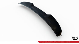 Heck Spoiler Aufsatz Abrisskante 3D passend für VW Jetta GLI Mk7 schwarz Hochglanz