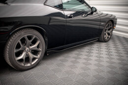 Diffusor Satz Dodge Challenger RT Mk3 Facelift schwarz matt