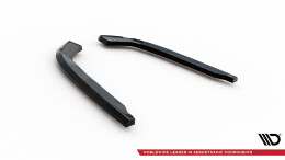 Heck Ansatz Flaps Diffusor passend für VW Jetta GLI Mk7 schwarz Hochglanz