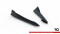 Heck Ansatz Flaps Diffusor V.2 passend für Audi S4 Limousine B8 schwarz Hochglanz