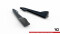 Heck Ansatz Flaps Diffusor V.2 passend für Audi S4 Limousine B8 schwarz Hochglanz