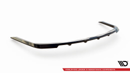 Mittlerer Cup Diffusor Heck Ansatz DTM Look passend für Kia Proceed GT-Line Mk1 Facelift schwarz Hochglanz