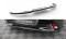 Mittlerer Cup Diffusor Heck Ansatz DTM Look passend für Peugeot 308 GT Hatchback Mk3 schwarz Hochglanz