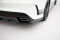 Mittlerer Cup Diffusor Heck Ansatz DTM Look passend für Mercedes-Benz CLA AMG-Line C117 schwarz Hochglanz