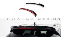 Heck Spoiler Aufsatz Abrisskante passend für Renault Austral Mk1 schwarz Hochglanz