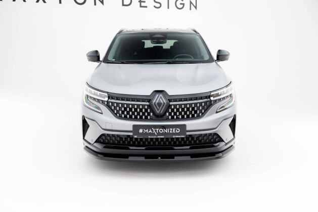 Cup Spoilerlippe Front Ansatz passend für Renault Austral Iconic / Iconic Esprit Alpine Mk1 schwarz Hochglanz