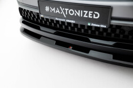 Cup Spoilerlippe Front Ansatz passend für Renault Austral Iconic / Iconic Esprit Alpine Mk1 schwarz Hochglanz