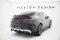 Mittlerer Cup Diffusor Heck Ansatz DTM Look passend für Mercedes-Benz GLC Coupe AMG-Line C254 schwarz Hochglanz