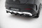 Mittlerer Cup Diffusor Heck Ansatz DTM Look passend für Mercedes-Benz GLC Coupe AMG-Line C254 schwarz Hochglanz