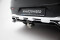 Mittlerer Cup Diffusor Heck Ansatz DTM Look passend für Mercedes-Benz GLC Coupe AMG-Line C254 schwarz Hochglanz